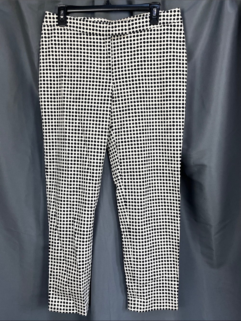 Anne Klein Black and White Polka Dot Pants